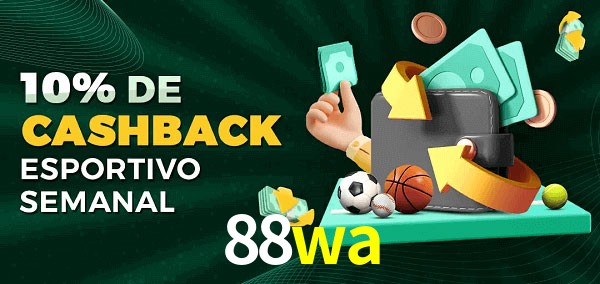 10% de bônus de cashback na 88wa